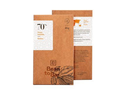 70% horká čokoláda Bean to bar - Panama